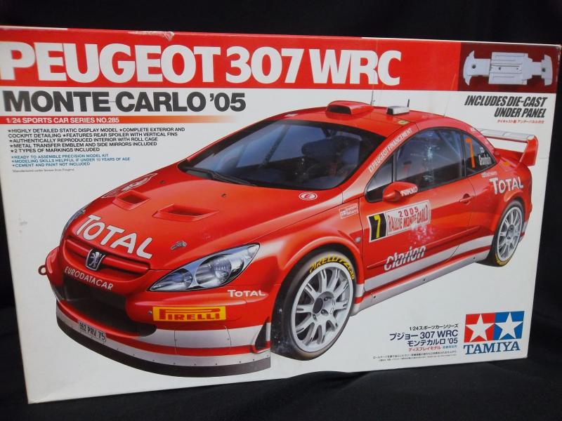 1:24 Сборная модель Peugeot 307 WRC Monte Carlo '05 - 24285