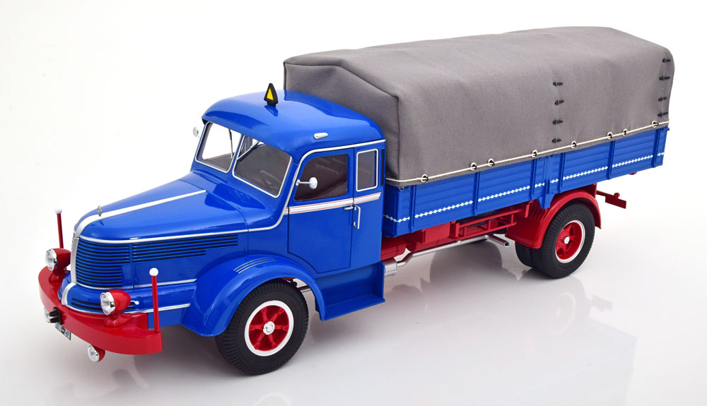 1:18 KRUPP Titan SWL 80 Plane (1950-1954), blau/rot - RK180131