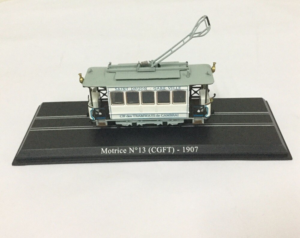 1:87 Трамвай Motrice (1907), белый - 2519002