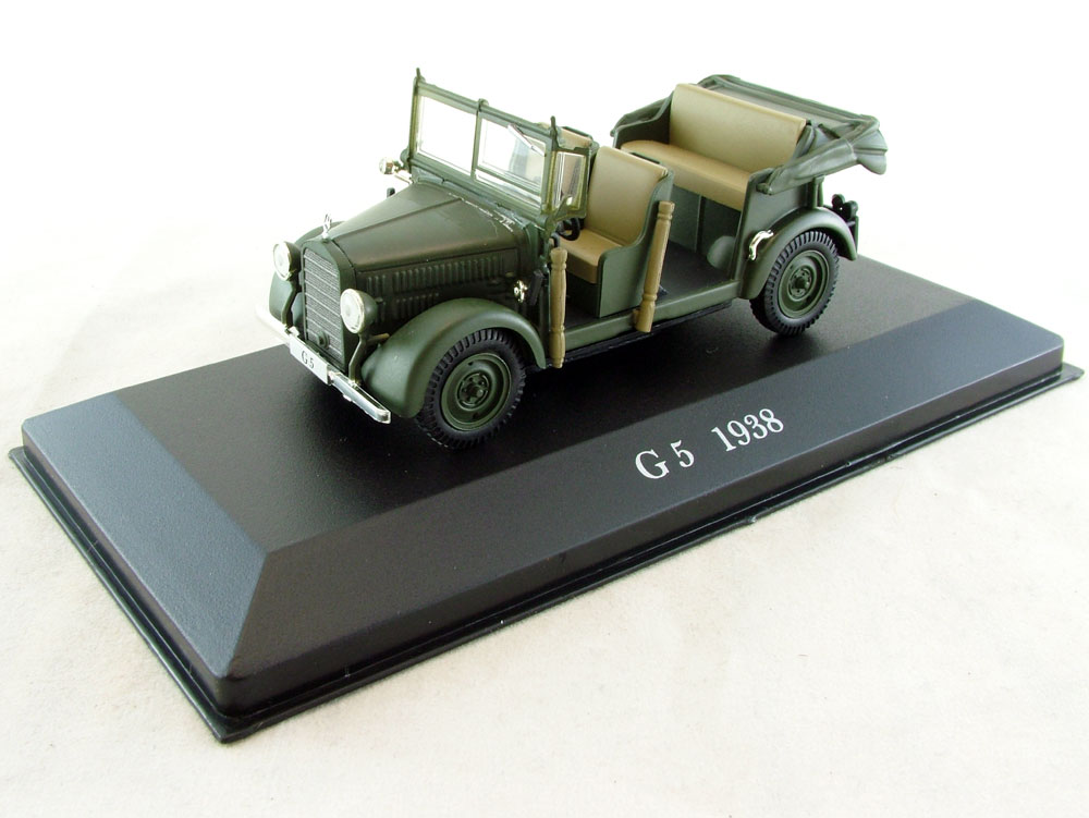 1:43 MERCEDES-BENZ 200V G5 (1939), Mercedes-Benz Offizielle Modell-Sammlung 42, green - MB042