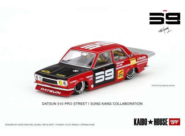 1:64 Kaido House Datsun 510 Pro Street SK510, red/black - MGTKHMG003