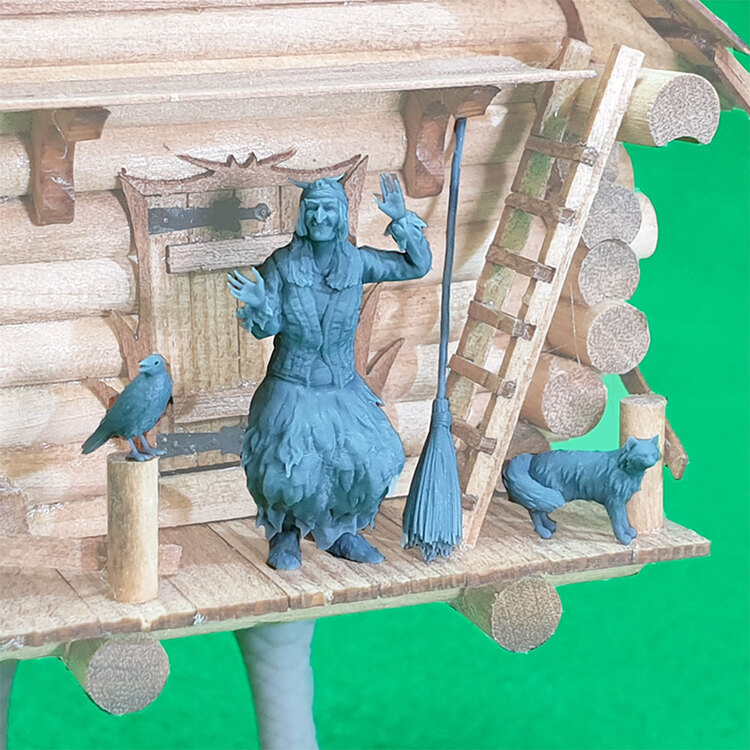1:72 Фигурка 'Баба-Яга' - 6036