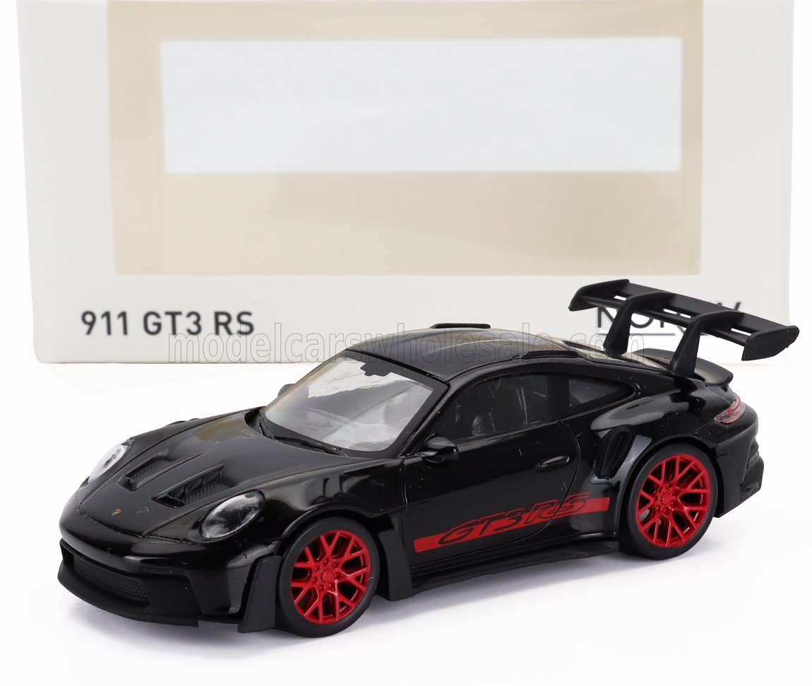 1:43 PORSCHE 911 992 Gt3 Rs Coupe (2022), Black Red - 750062