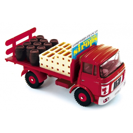 1:43 BERLIET GAK Sirop des Comptoirs Francais, red - CL6912
