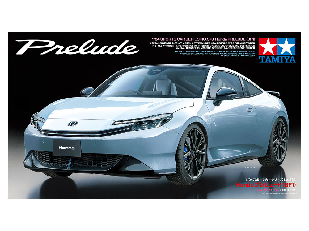 1:24 Сборная модель HONDA prelude (bf1), - 24373