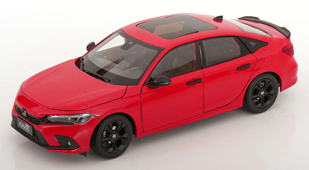 1:18 HONDA Civic (2022), red - 106042
