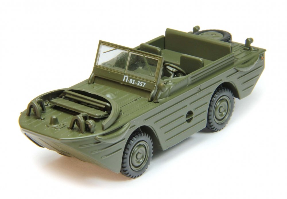 1:43 FORD GPA (1941-1943), Автолегенды СССР 190, хаки - AL190