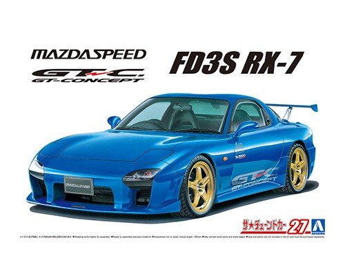 1:24 Сборная модель Mazda RX-7 Speed FD3S A-Spec GT-C 99 - 06147