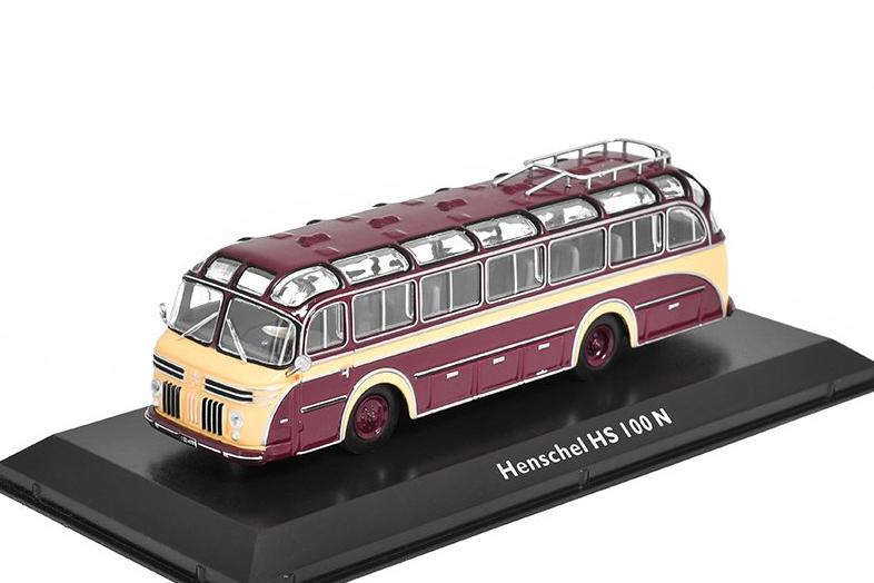 1:72 HENSCHEL HS 100 N (1953)  dark red / beige - 4642107