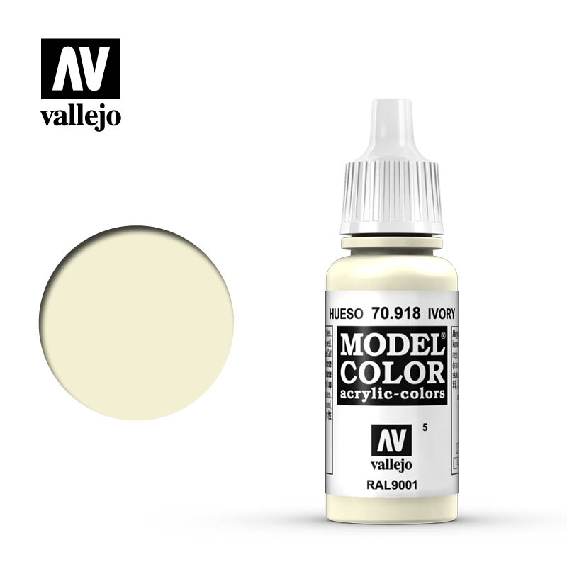 Краска акриловая `Model Color Слоновая кость/ Ivory - 70918
