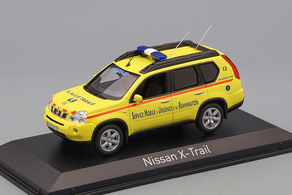 1:43 NISSAN X-Trail ''SMUR'' (мобильная неотложная помощь) (2009), yellow - 420113