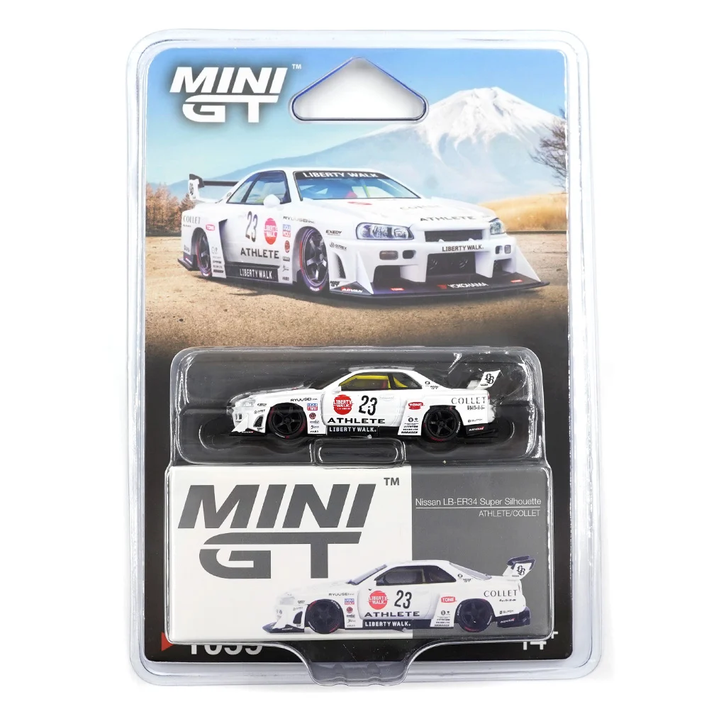 1:64 NISSAN LB-ER34 Super Silhouette Athlete - MGT01059-RBL