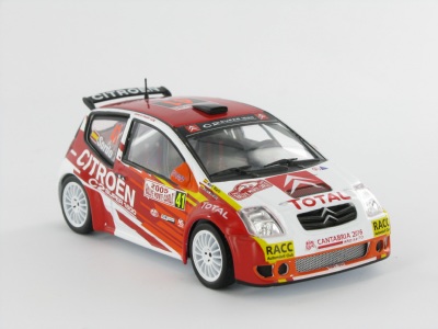 1:43 CITROEN  C2 Super 1600, серия Rallye Monte-Carlo 78, red - HP3550-78