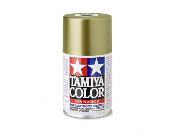 Краска спрей TS-84 Metallic Gold (в баллоне), 100 мл. - 85084