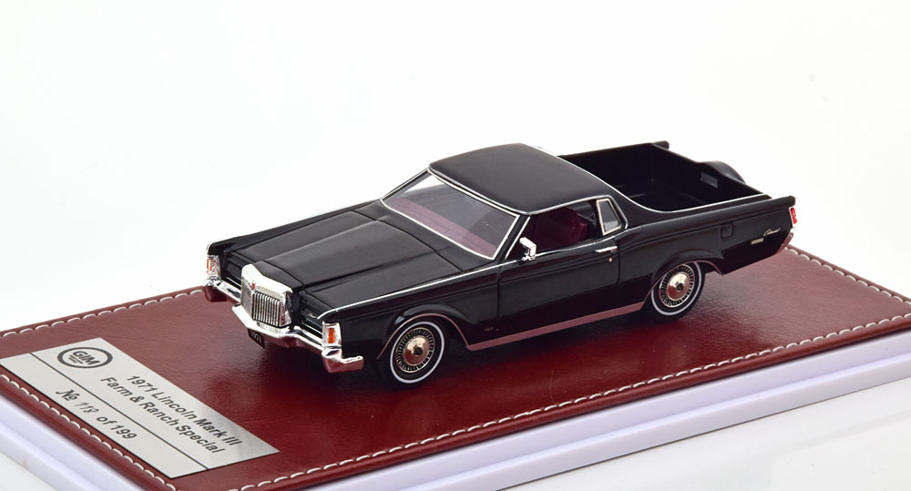 1:43 LINCOLN Mark III (1972), schwarz - GIM012B