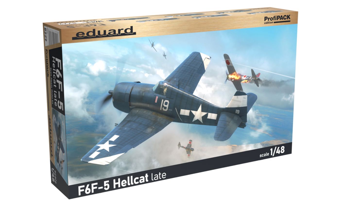 1:48 Сборная модель F6F-5 Hellcat late - 8229