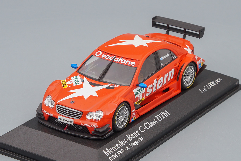 1:43 MERCEDES-BENZ C-CLASS - STERN - ALEXANDROS MARGARITIS - TEAM AMG MERCEDES - DTM 2007 L.E. 1008 pcs. - 400073610
