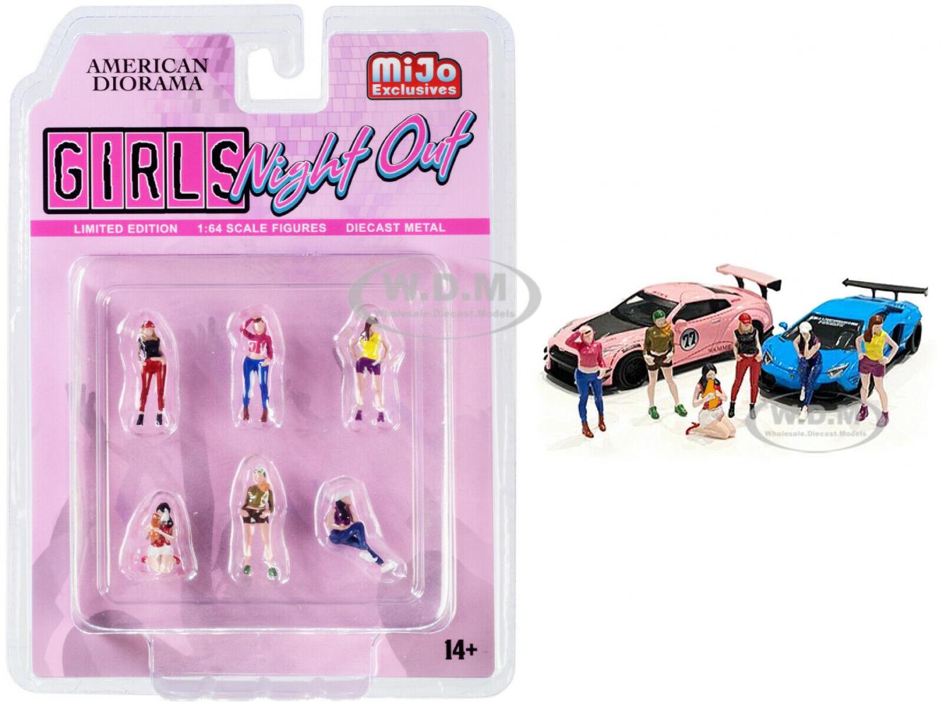 1:64 Figure Set - Girls Night Out - 76477