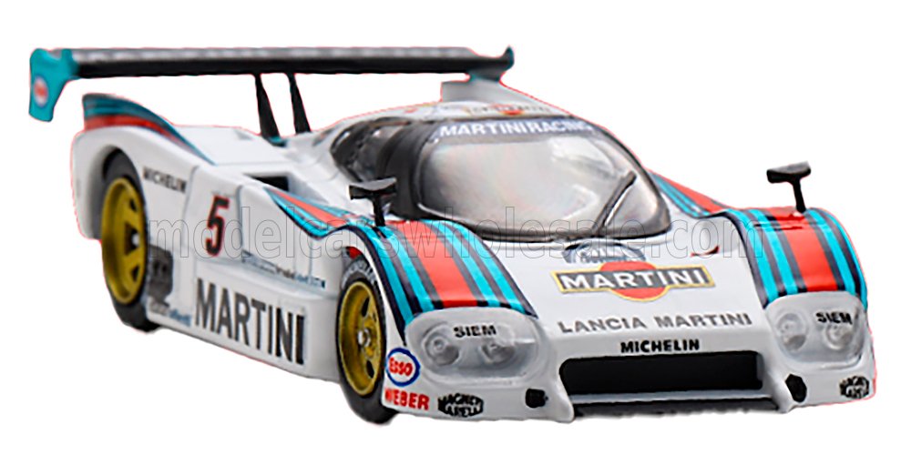 1:64 LANCIA LC2 3.0L V8 TWIN TURBO Team Martini Racing №5 24h Le Mans Henri Pescarolo - Mauro Baldi (1985) - 64S151