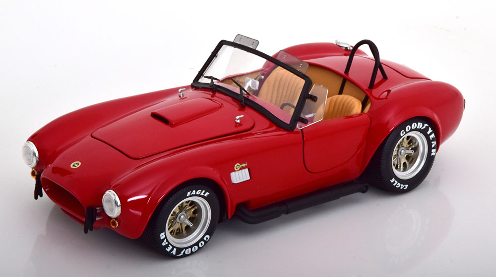 1:18 SHELBY Cobra 427 S/C Roadster (1962), red - 08047R