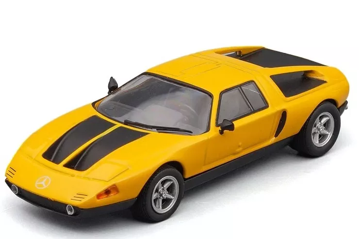 1:18 MERCEDES-BENZ C111-II (1970), yellow - B66040709