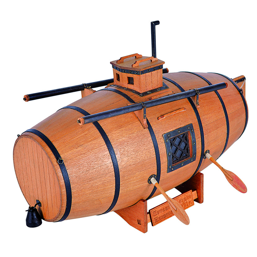 1:36 Сборная модель Потаенное огненное судно 'МОРЕЛЬ' Ефима Никонова - МК0203