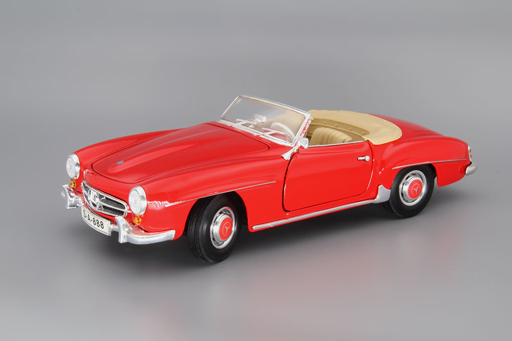 1:18 MERCEDES-BENZ 190 SL Cabriolet (1955), red - 31824R