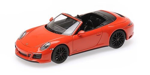 1:43 PORSCHE 911 (991.2) Carrera 4gts Cabriolet (2017), orange - 410067331
