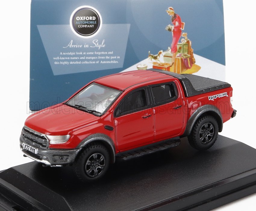 1:76 FORD Ranger Raptor Pick-up Double Cabine (2019), Red - 76FR002