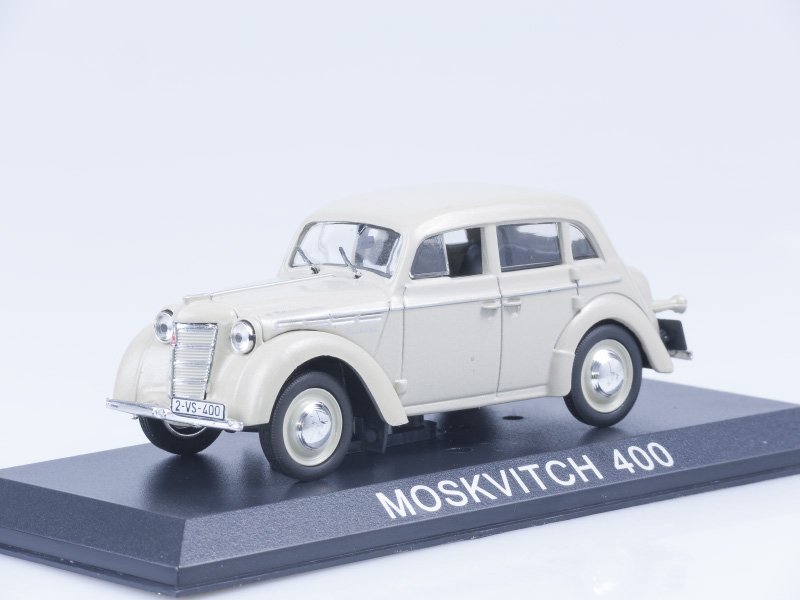 1:43 МОСКВИЧ 400, Masini de Legenda 43, серый - mas043
