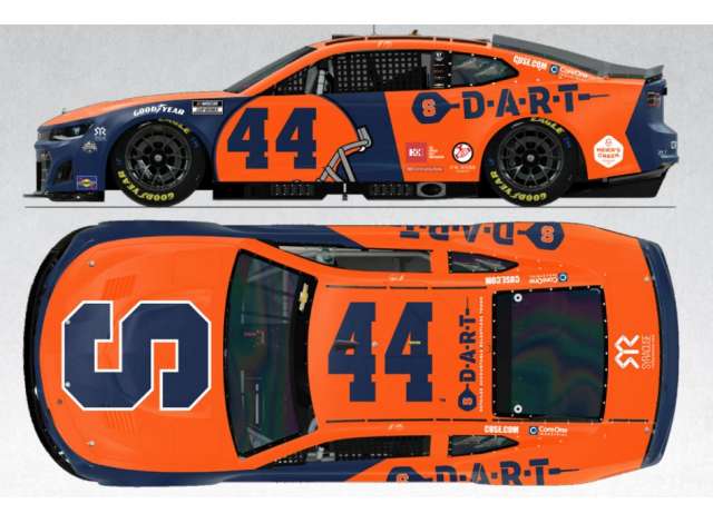 1:24 CHEVROLET #44 JJ Yeley * Syracuse University*, orange/blue 2025 - C442523SYRJY
