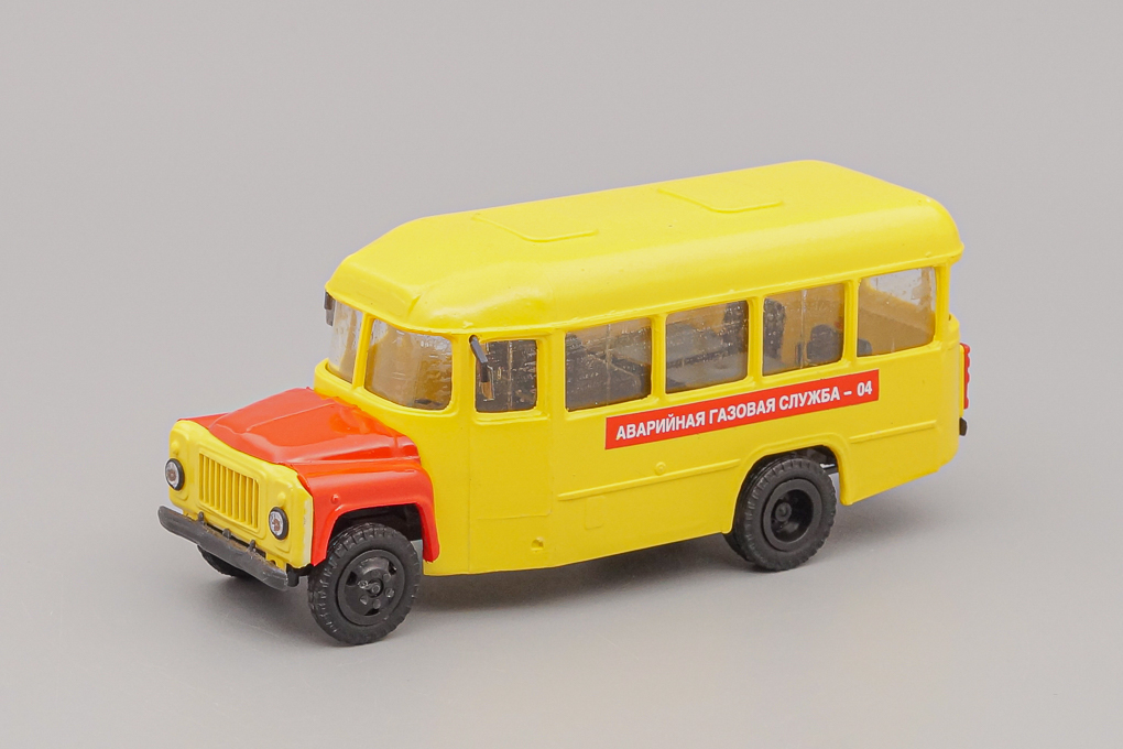 1:43 (Б/У) Курганский 3270 Аварийная Газовая Служба, желтый / красный - 4304-1-X1