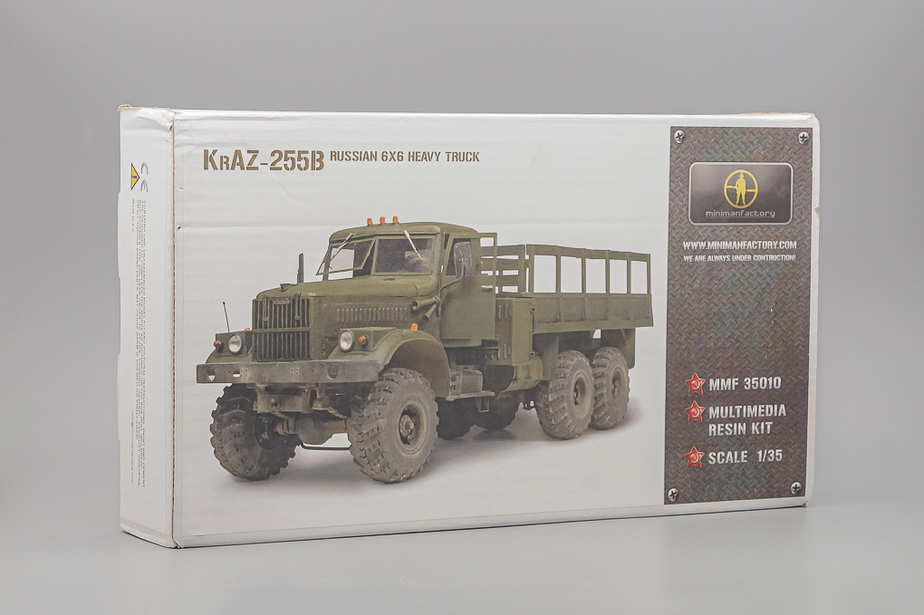 1:35 Сборная модель КрАЗ-255Б, Russian 6x6 Heavy Truck - MMF35010