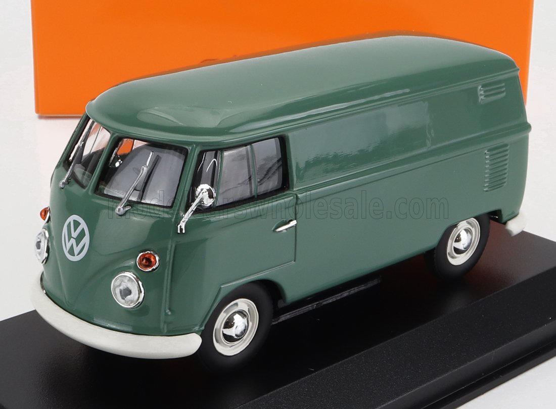 1:43 (Уценка!) VOLKSWAGEN T1 Van Kastenwagen (1963), Turquoise - 940052200-Z1