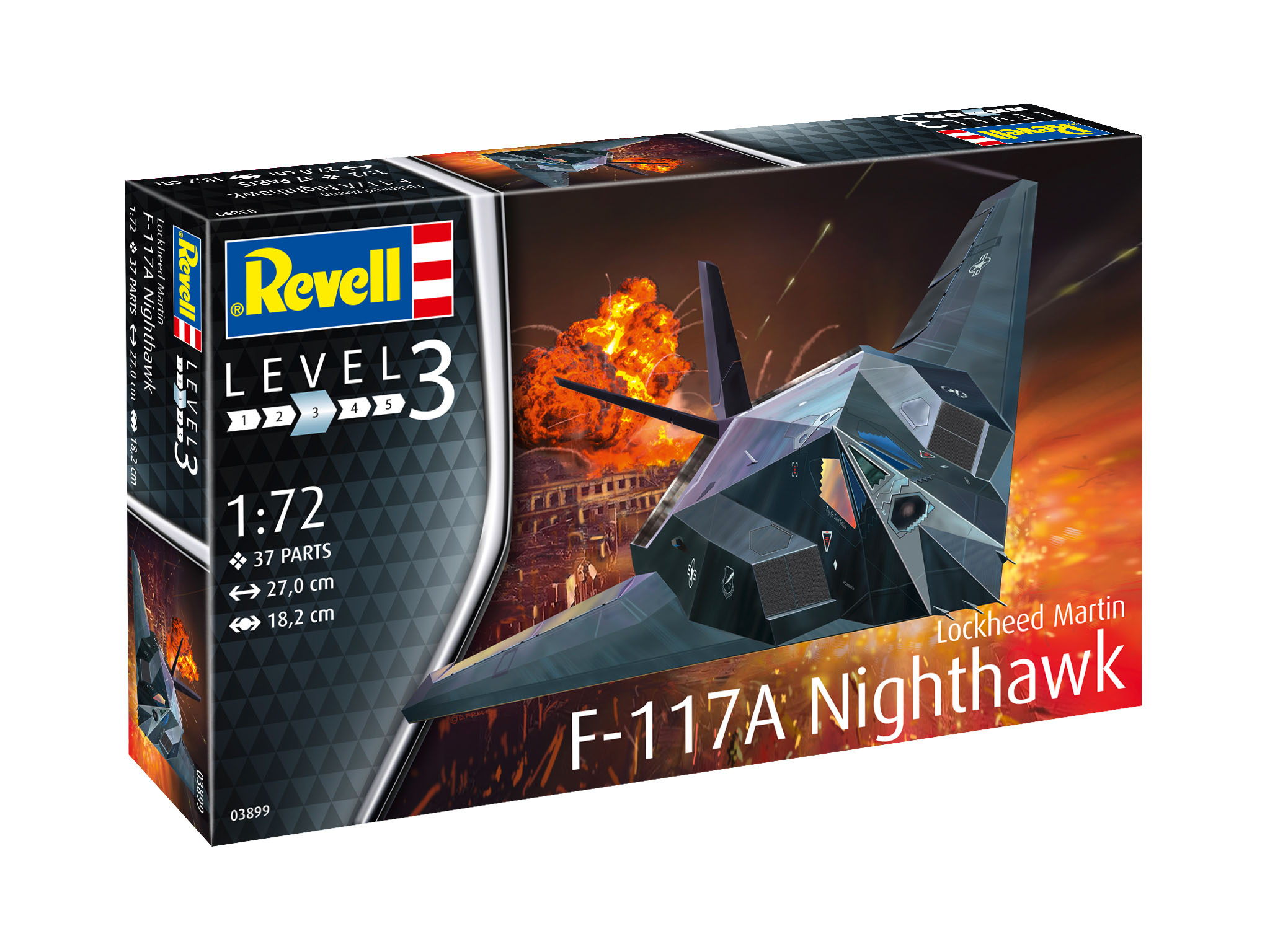 1:72 Сборная модель F-117 Stealth Fighter - 03899