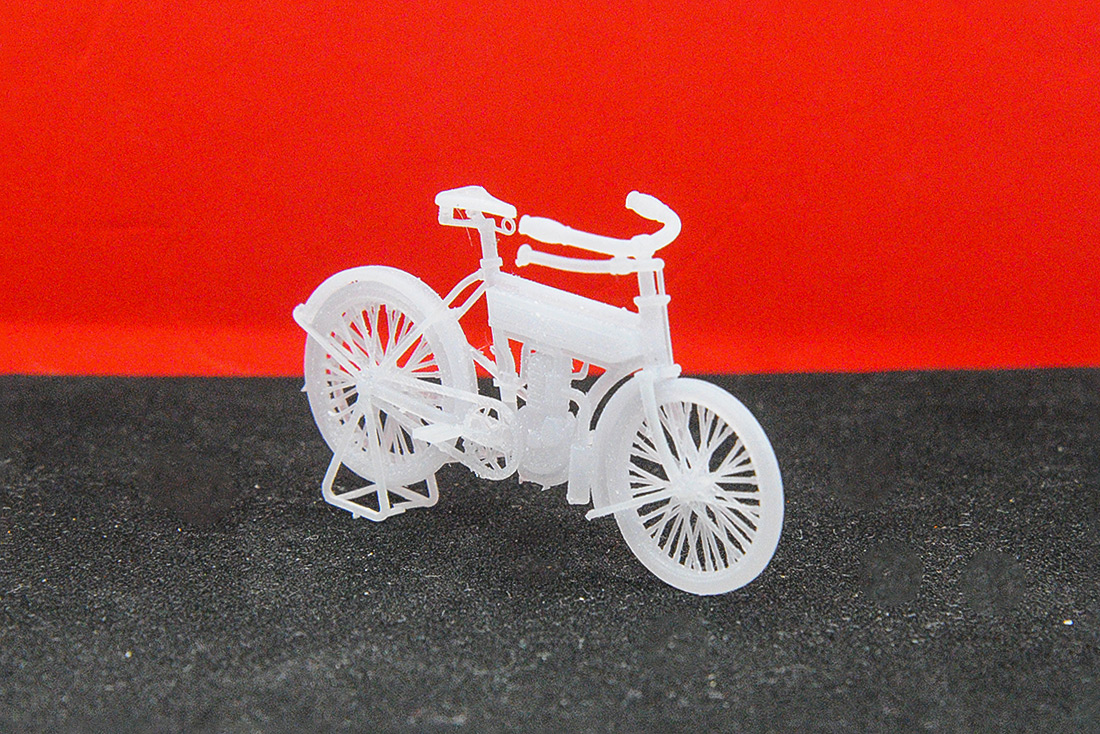 1:35 мотоцикл 'Россия' 1902-1908 гг (под покраску) - ds-kit-002