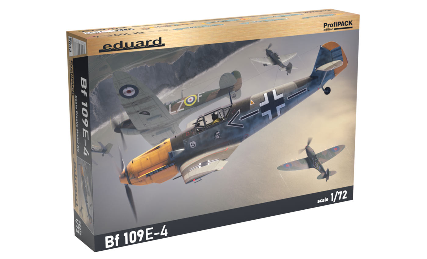 1:72 Сборная модель Bf 109E-4 - 7033