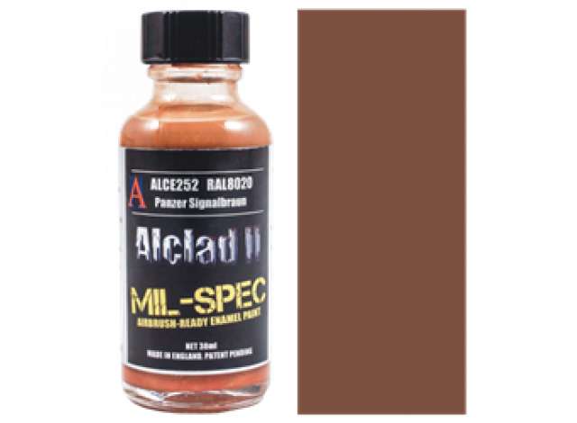 Краска 'Panzer Signalbarun' (30 мл) - ALCE252