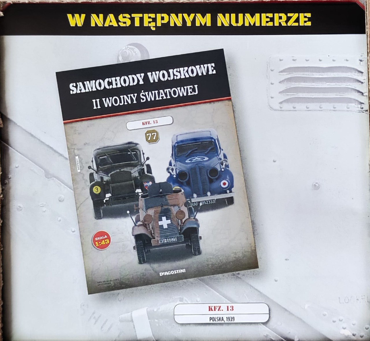 1:43 KFZ. 13 Samochody Wojskowe Ii Wojny Światowej 77 - SW077