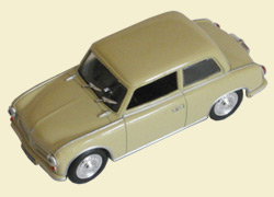 1:43 AWZ P70 Limousine, Kultowe Auta 129, бежевый - kul129