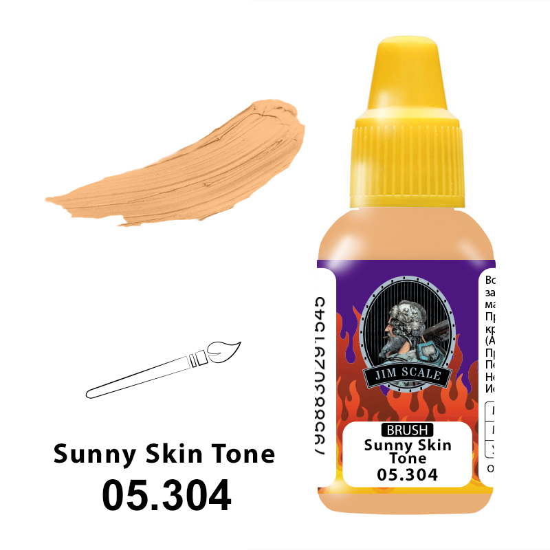 Краска акриловая Sunny Skin Tone, 18мл - 05.304