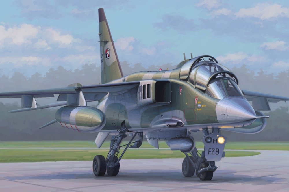 1:72 Сборная модель Самолет French Jaguar E - 87259