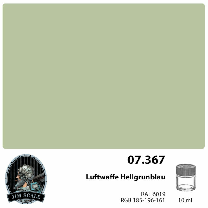 Краска спиртовая цвет Luftwaffe Hellgrunblau, 10мл - 07.367