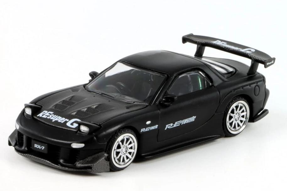 1:64 MAZDA RX7 RE-Amemiya, black - PR640255