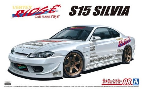 1:24 Сборная модель Nissan SIlvia S15 '99 Vertex - 05838