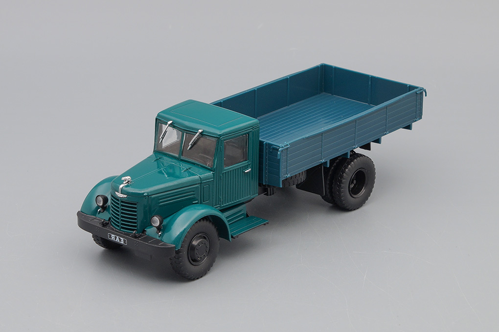 1:43 (Б/У) ЯАЗ-200 бортовой, Грузовики СССР 19, зеленый - ALS19-X3