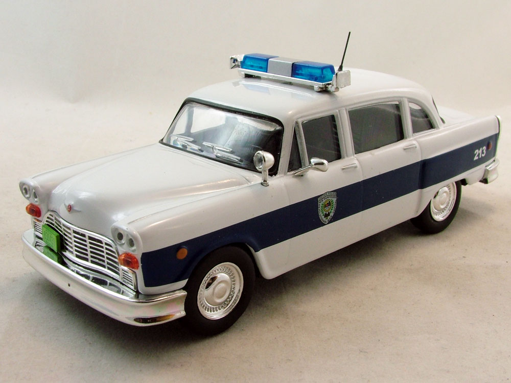 1:43 CHECKER Marathon Полиция Великобритании, Полицейские Машины Мира 35, голубой - PCW035