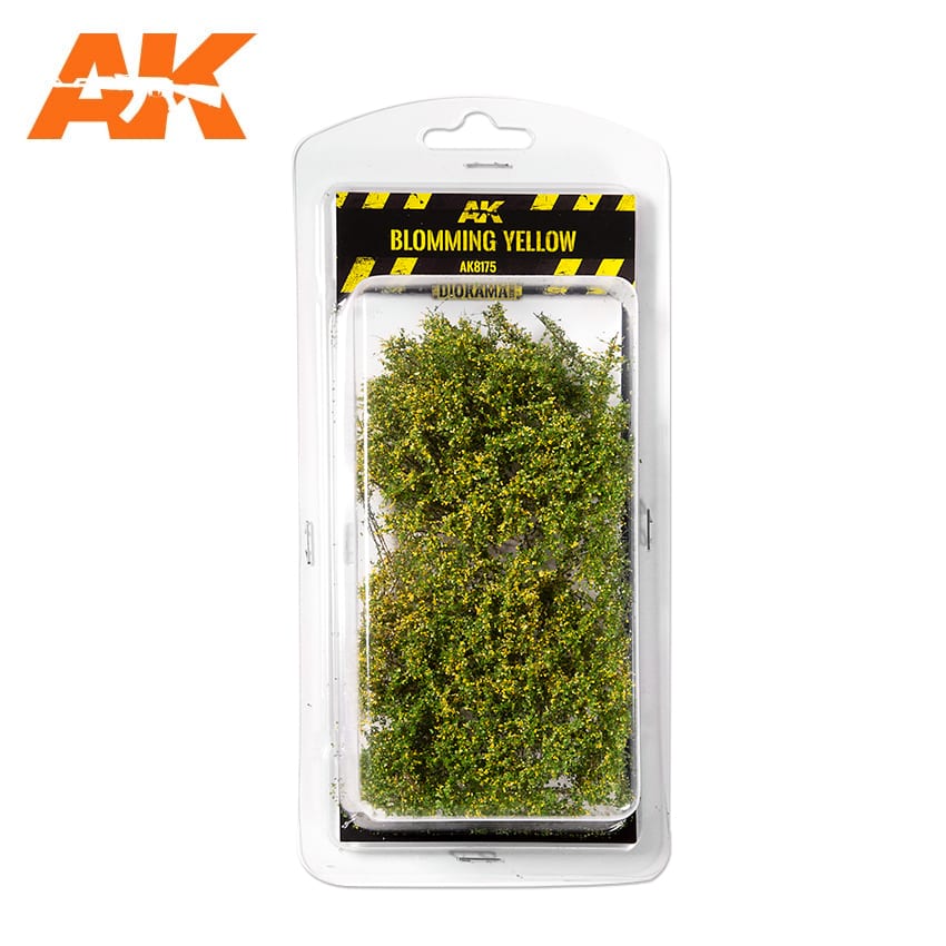 BLOMMING YELLOW SHRUBBERIES - AK8175
