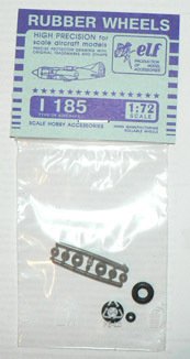 1:72 Колеса резиновые Советский истребитель И-185 - 7206
