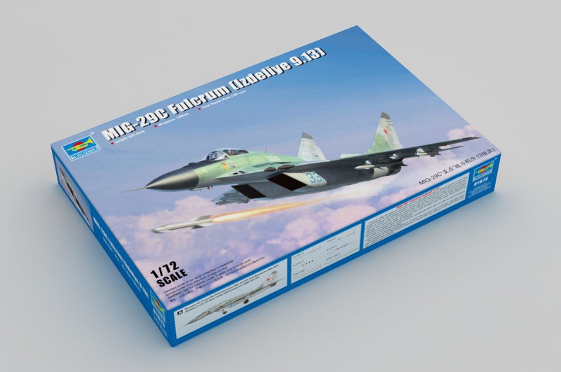 1:72 Сборная модель Российский истребитель МиГ-29С - 01675